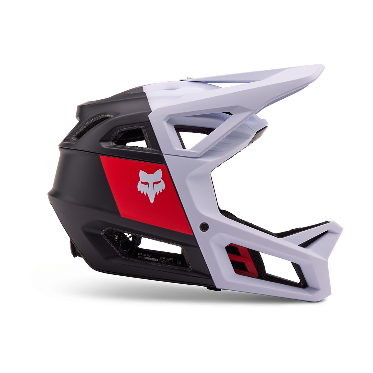 Fox Proframe RS Nuf Helmet in White
